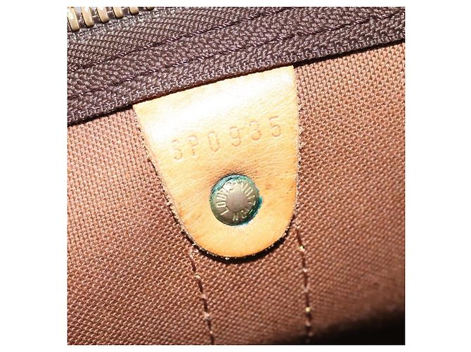 LOUIS VUITTON Monogram Keepall 60 Borsa Boston M41422 LV Auth 116642 Monogramma - vista 12