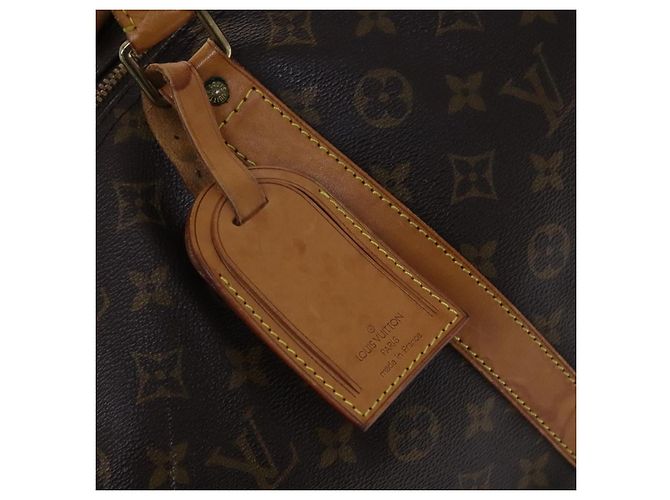 LOUIS VUITTON Monogram Keepall 60 Borsa Boston M41422 LV Auth 116642 Monogramma - vista 18