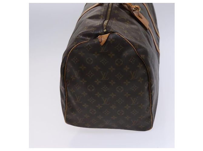 LOUIS VUITTON Monogram Keepall 60 Borsa Boston M41422 LV Auth 116642 Monogramma - vista 4