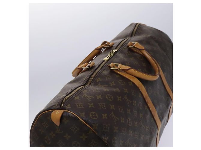 LOUIS VUITTON Monogram Keepall 60 Borsa Boston M41422 LV Auth 116642 Monogramma - vista 6