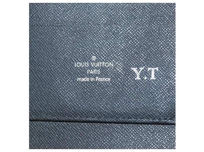 Organizer LOUIS VUITTON Organizzatore Taiga Atoll Custodia da Viaggio Ardoise M30652 LV Auth bs24260 Grigio - vista 10