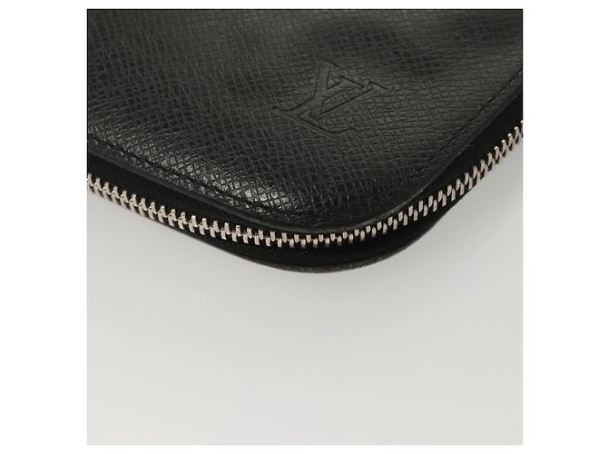 Organizer LOUIS VUITTON Organizzatore Taiga Atoll Custodia da Viaggio Ardoise M30652 LV Auth bs24260 Grigio - vista 15