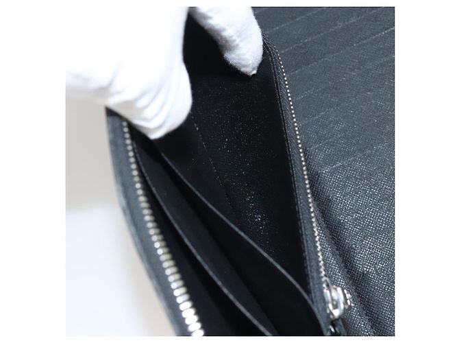 Organizer LOUIS VUITTON Organizzatore Taiga Atoll Custodia da Viaggio Ardoise M30652 LV Auth bs24260 Grigio - vista 21