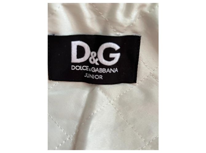 Dolce & Gabbana Schwarzer Mantel Mädchen 3 Jahre - Ansicht 10