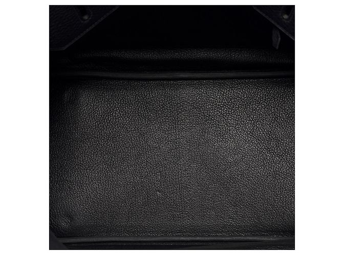 Hermès Sac HERMES Birkin 35 en Cuir Noir - 102639 - vue 8