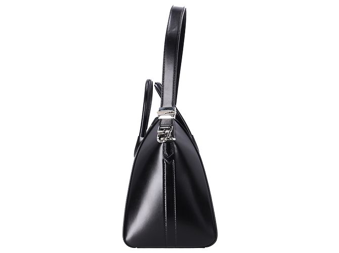 Sac à main Antigona moyen Givenchy en cuir de veau noir - vue 2
