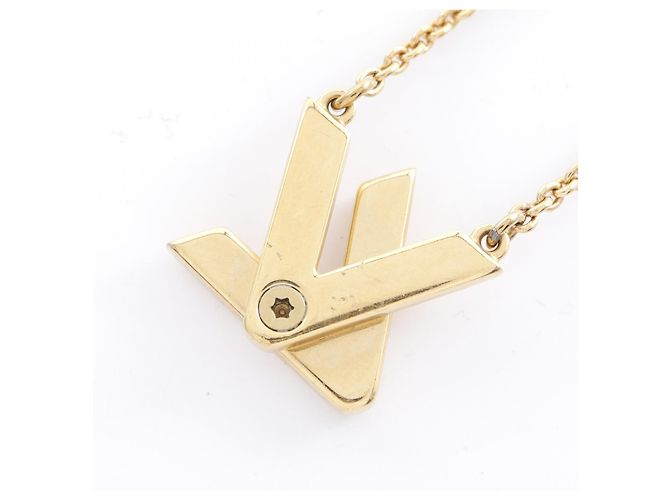 Collana LV Twist M01729 di Louis Vuitton GP GO-14 D'oro Metallico - vista 2