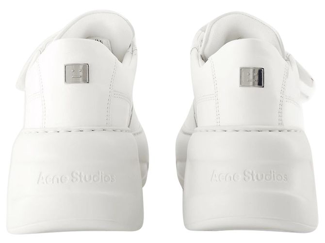 Steffey U Friend Sneakers - Acne Studios - Leather - White - view 3