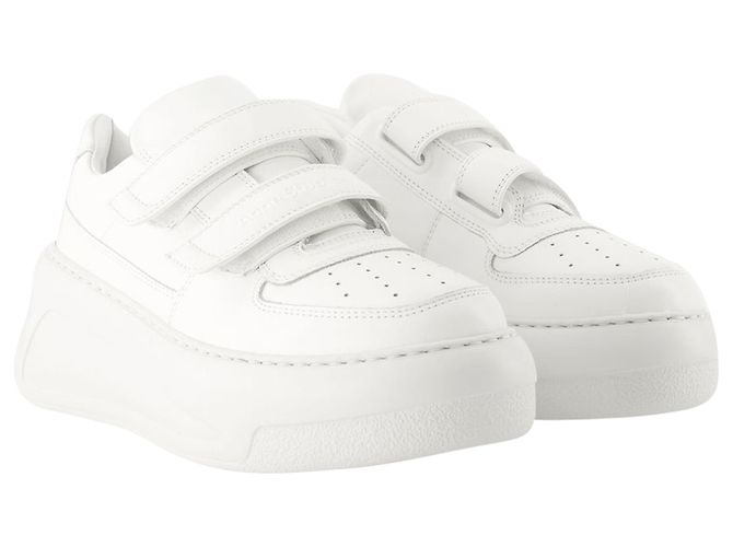 Steffey U Friend Sneakers - Acne Studios - Leather - White - view 2