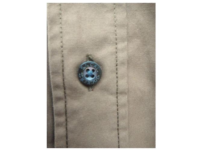 Autre Marque Camicia Docker Marrone Cotone Cordura XXL - vista 6