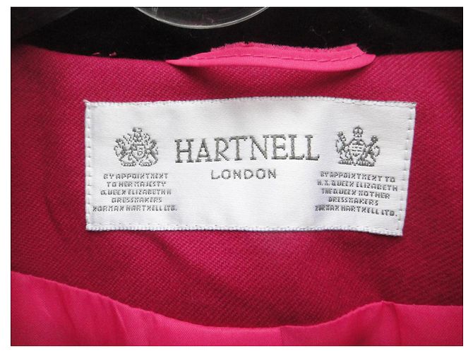 Autre Marque Norman Hartnell Wolljacke Fuchsia Fuschia - Ansicht 4