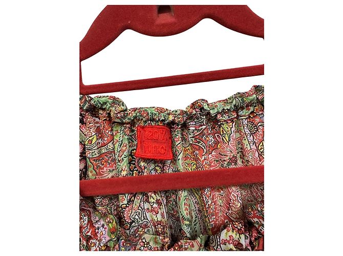 Abito 120% LINO in seta multicolore IT44 - vista 5