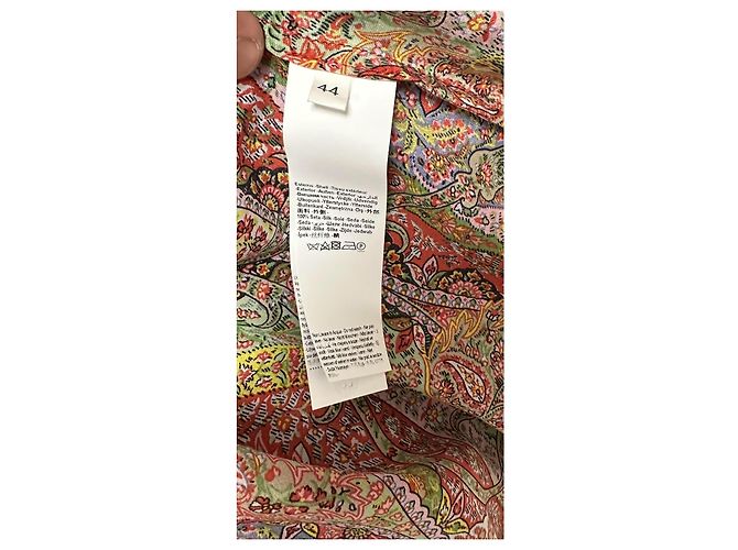 Abito 120% LINO in seta multicolore IT44 - vista 6
