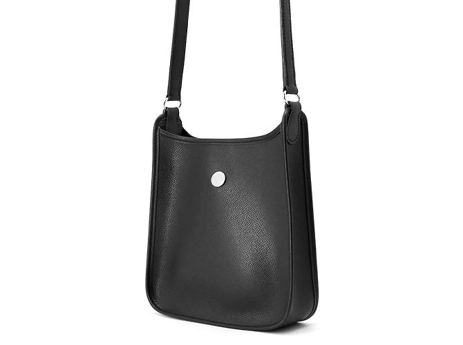 Hermès Borsa a Spalla Hermes Vespa TPM Nera Epsom Nero - vista 2