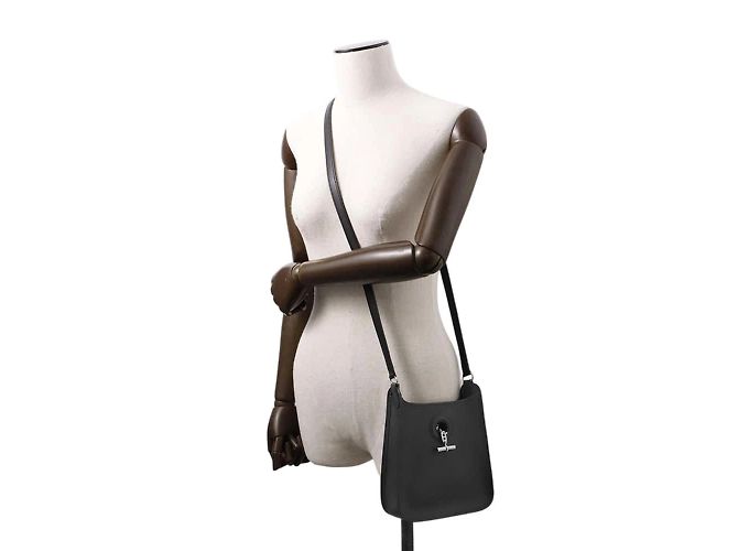 Hermès Borsa a Spalla Hermes Vespa TPM Nera Epsom Nero - vista 4