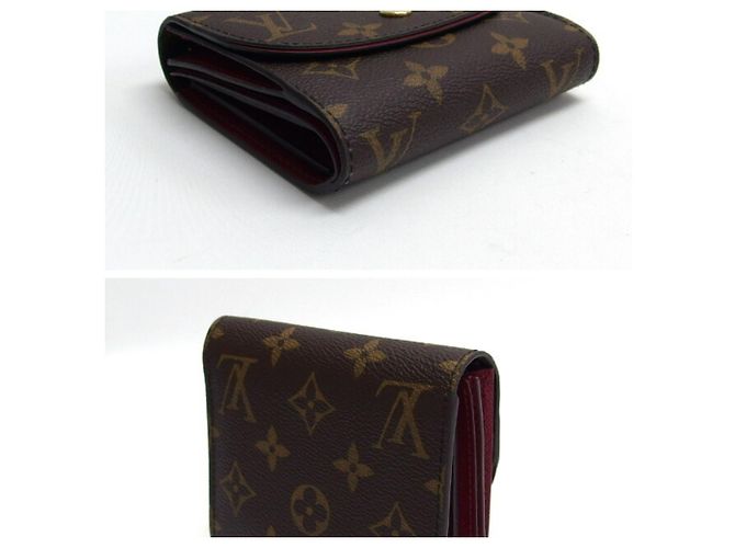 Louis Vuitton Monogram Ariane Dreifach-Brieftasche Fuschia Monogramm - Ansicht 4