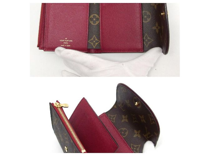 Louis Vuitton Monogram Ariane Dreifach-Brieftasche Fuschia Monogramm - Ansicht 5