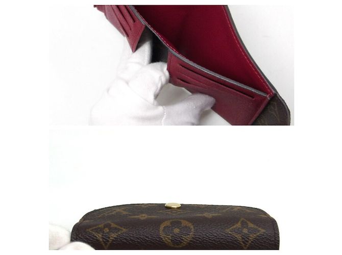 Louis Vuitton Monogram Ariane Dreifach-Brieftasche Fuschia Monogramm - Ansicht 7