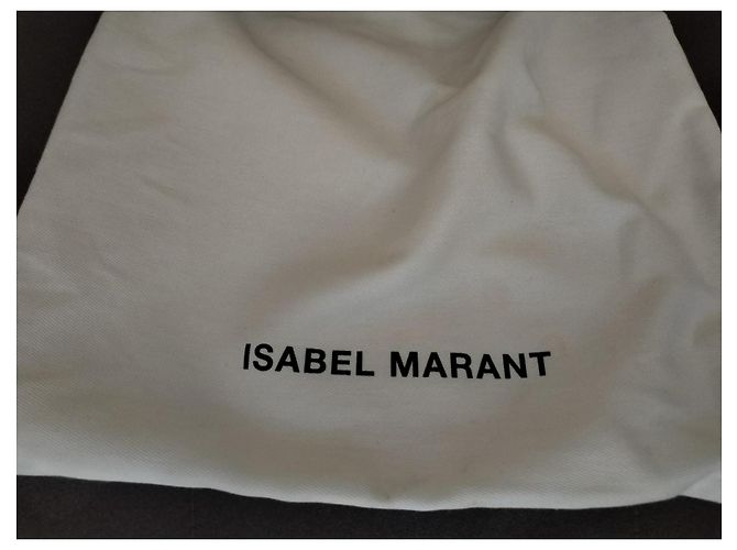 Borsa a mano ELDA Isabel Marant in pelle nera Nero - vista 5