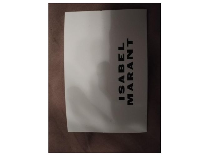 Borsa a mano ELDA Isabel Marant in pelle nera Nero - vista 7