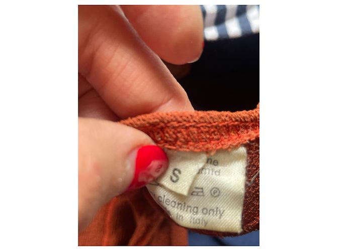 Alaïa Skaterkleid in Ockerbraun Kupfer - Ansicht 8