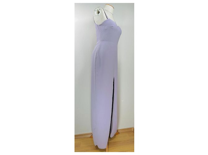 Vera Wang Kleid Lila aus Polyester - Ansicht 3