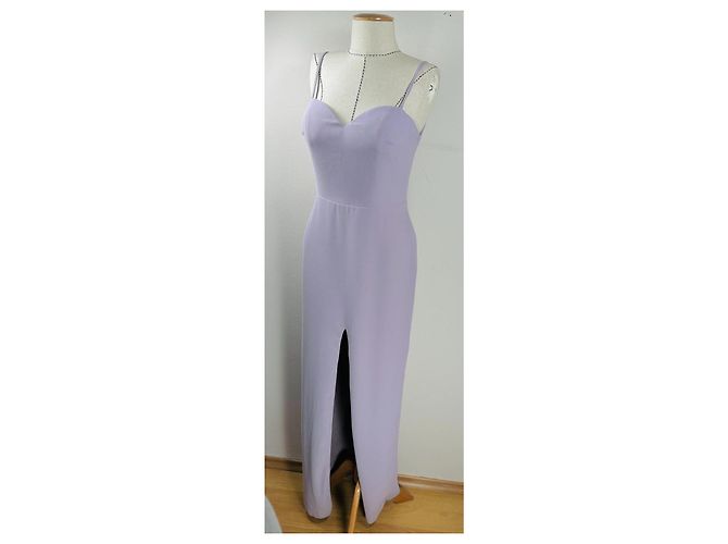Vera Wang Kleid Lila aus Polyester - Ansicht 5