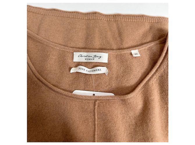 Autre Marque Christian Berg Kaschmirkleid Beige - Ansicht 4