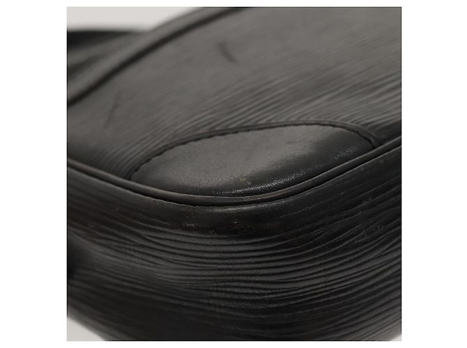 LOUIS VUITTON Epi Trocadero 23 Borsa a Spalla Nera M52302 LV Auth KD423 Nero - vista 16