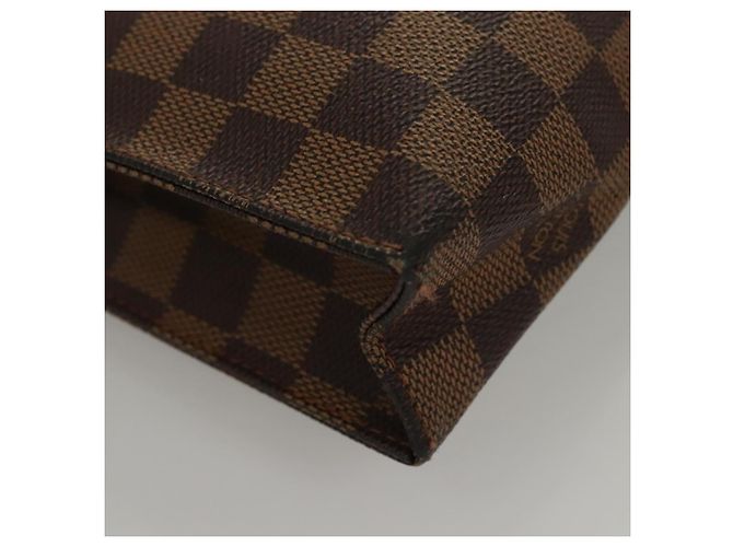 LOUIS VUITTON Pochette da Toilette Damier Ebene Posh 26 N47543 Auth LV BD042 - vista 15