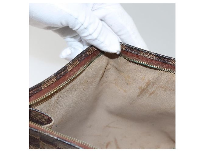 LOUIS VUITTON Pochette da Toilette Damier Ebene Posh 26 N47543 Auth LV BD042 - vista 18