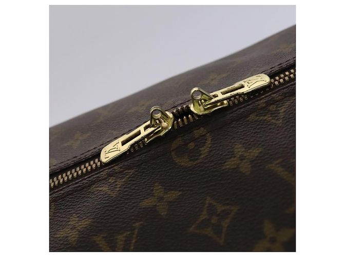 LOUIS VUITTON Monogram Sac Polochon 65 Boston Bag 2way M41222 LV Auth BD1303 Monogramma - vista 19