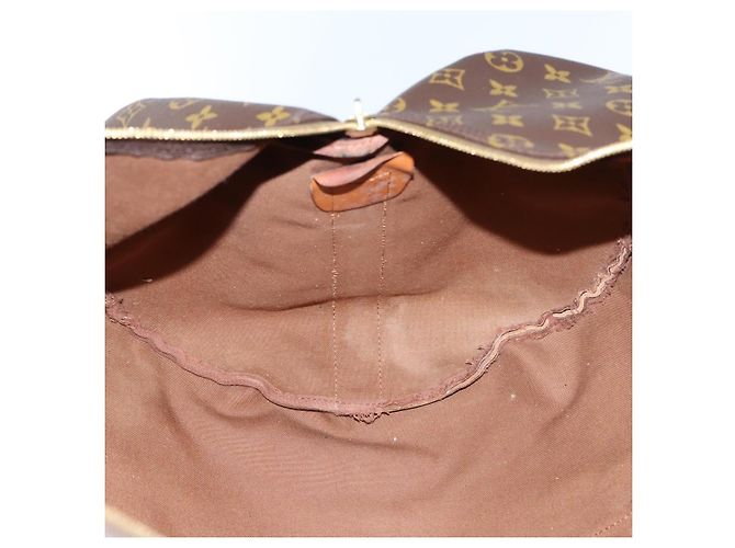 LOUIS VUITTON Monogram Sac Polochon 65 Boston Bag 2way M41222 LV Auth BD1303 Monogramma - vista 21