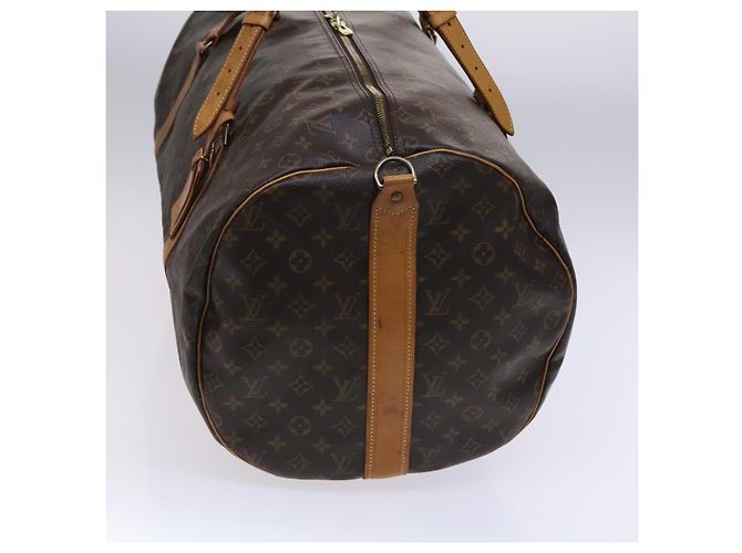 LOUIS VUITTON Monogram Sac Polochon 65 Boston Bag 2way M41222 LV Auth BD1303 Monogramma - vista 3