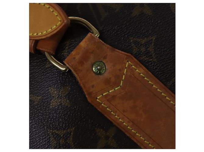 LOUIS VUITTON Monogram Sac Polochon 65 Boston Bag 2way M41222 LV Auth BD1303 Monogramma - vista 9