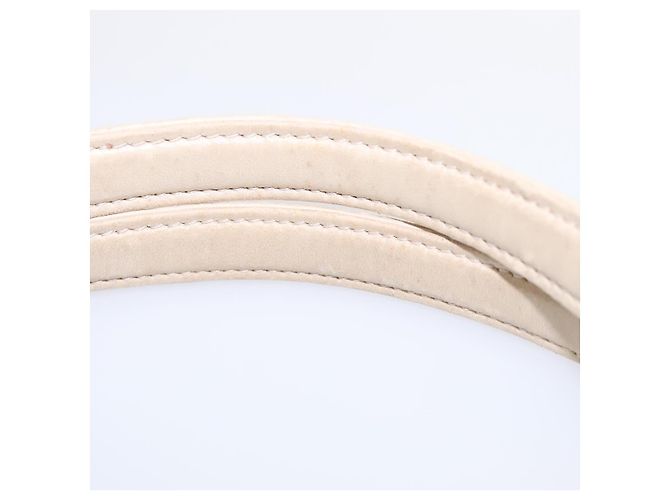 PRADA Borsa a Spalla con Catena in Nylon Beige Auth BD1635 - vista 14