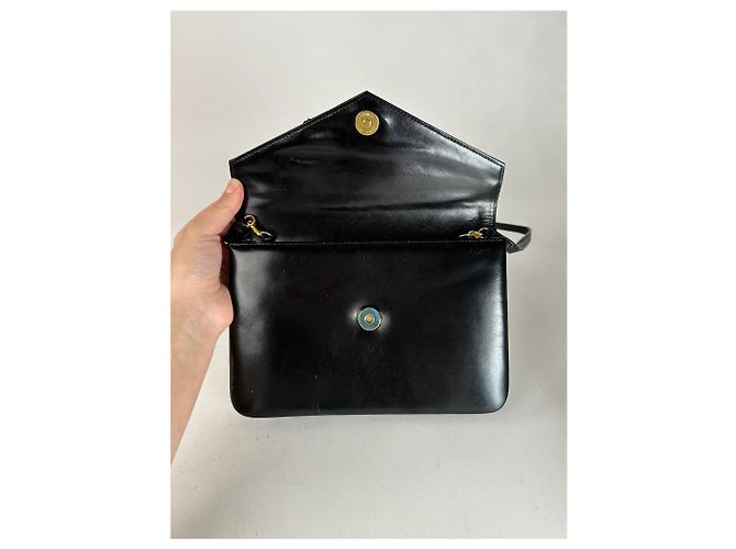 Vintage Givenchy 4G Leder Tasche Schwarz - Ansicht 10