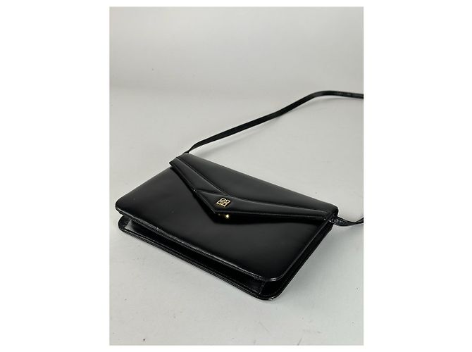 Vintage Givenchy 4G Leder Tasche Schwarz - Ansicht 4