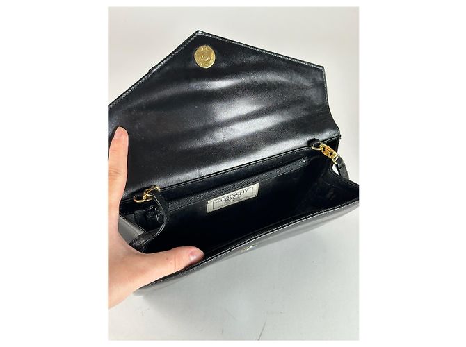 Vintage Givenchy 4G Leder Tasche Schwarz - Ansicht 6