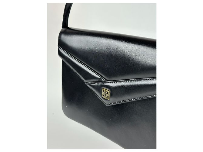 Vintage Givenchy 4G Leder Tasche Schwarz - Ansicht 9
