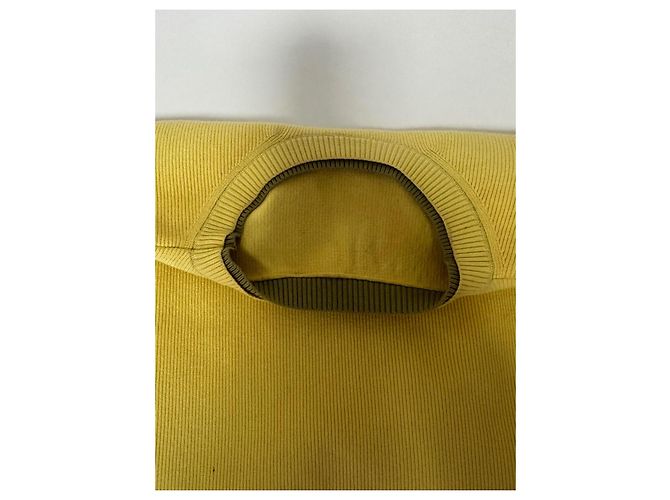 Jacquemus "Colza" Strick-T-Shirt Beige Grün Gelb - Ansicht 11
