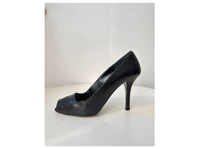 Schwarze offene Pumps von Prada - vue 3
