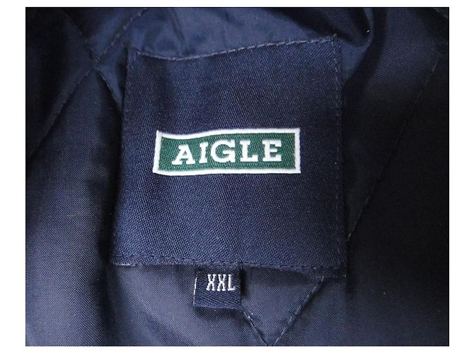 Parka Aigle Blu Navy XXL - vista 3