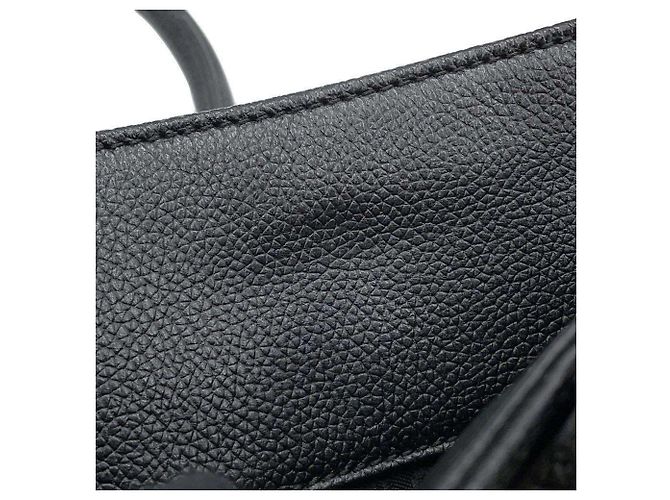 Chanel 2.55 Executive Line Leder Tote Bag Schwarz - Ansicht 10