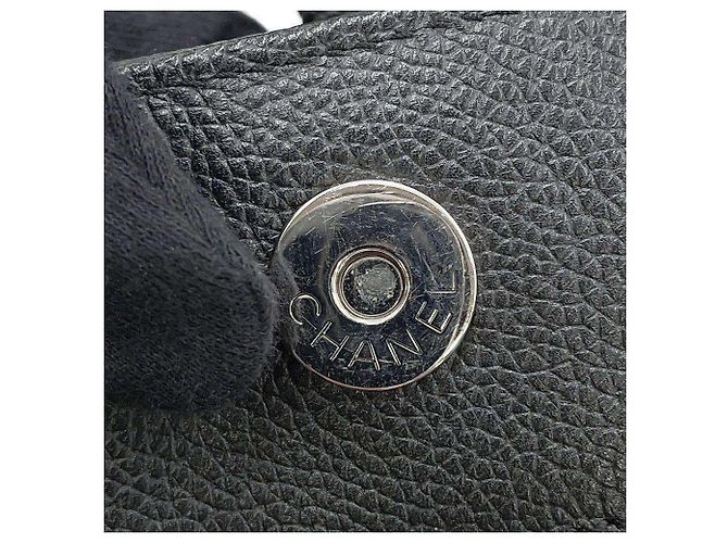 Chanel 2.55 Executive Line Leder Tote Bag Schwarz - Ansicht 13