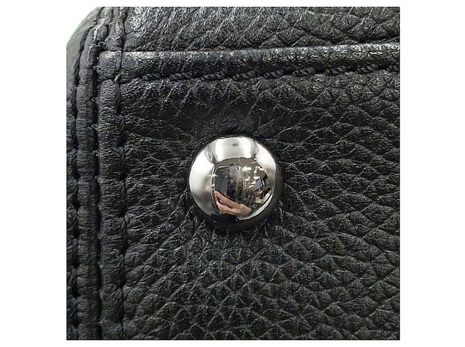Chanel 2.55 Executive Line Leder Tote Bag Schwarz - Ansicht 14