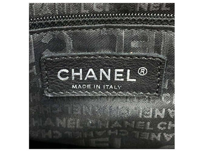 Chanel 2.55 Executive Line Leder Tote Bag Schwarz - Ansicht 16