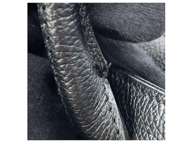 Chanel 2.55 Executive Line Leder Tote Bag Schwarz - Ansicht 9