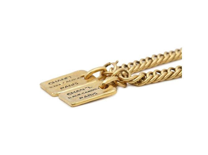 Collana a catena Cambon di Chanel D'oro - vista 2