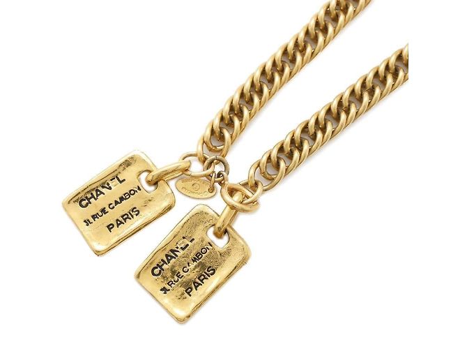 Collana a catena Cambon di Chanel D'oro - vista 3
